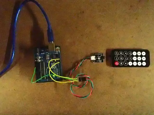 pin infra sensor to arduino