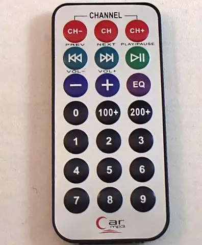 the white remote