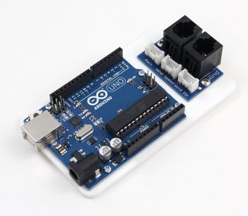 arduino base plate top