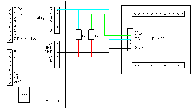 arduino rly08