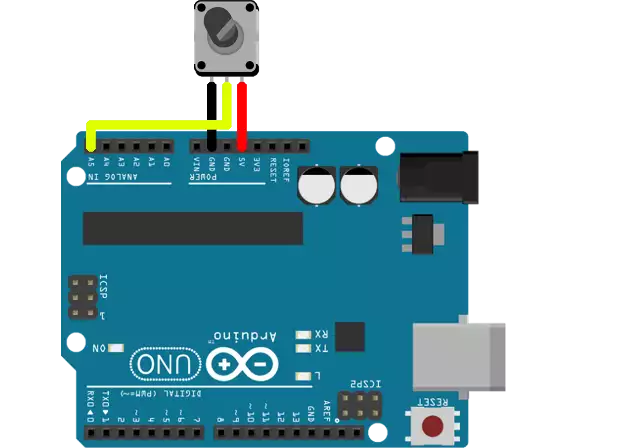 arduino uno with analog sensor