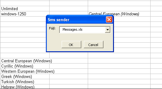 name the xls or xlsx sms sender sheet