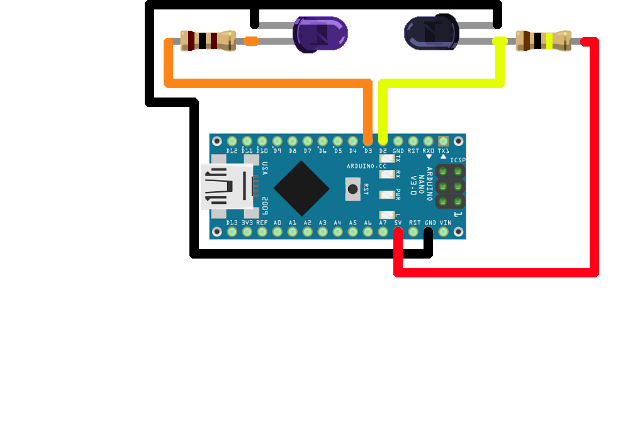 OZEKI - How to setup an optical gate on arduino nano