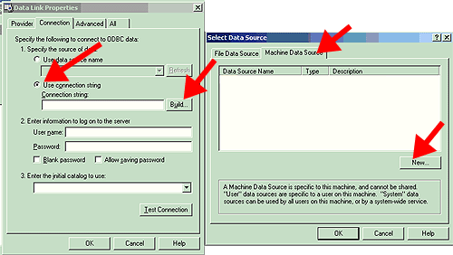 how to set the ozeki sms data link properties