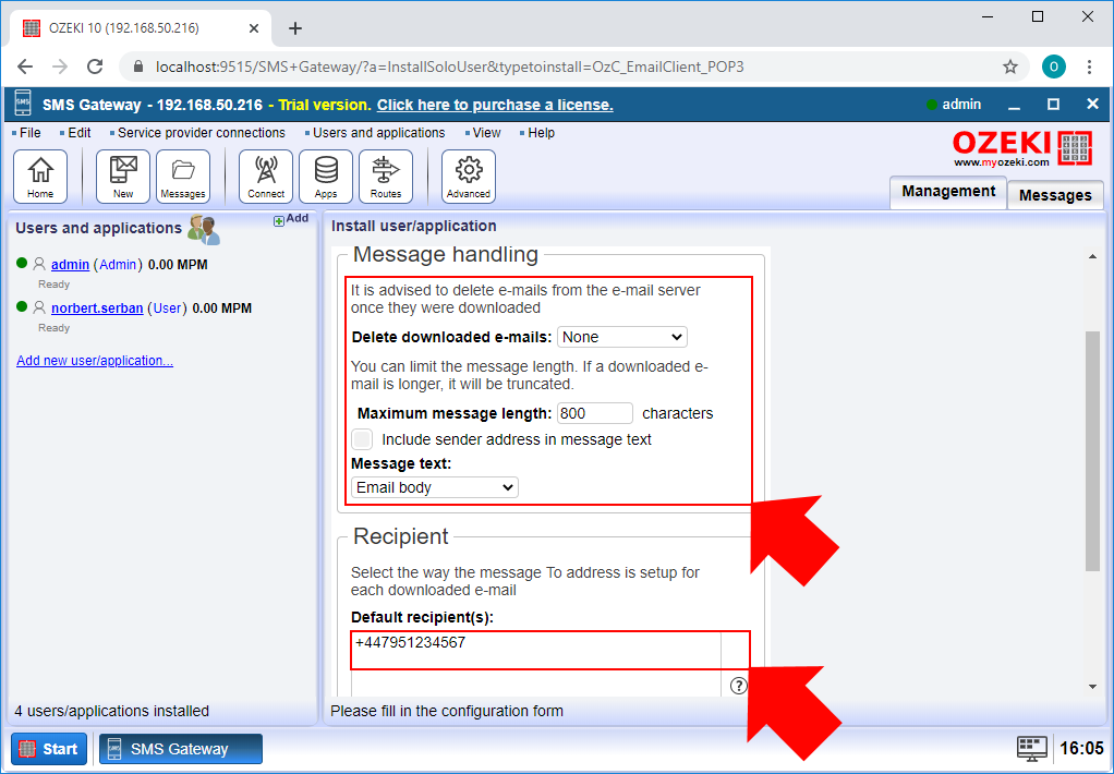 em client pop3 setup em client pop3 setup