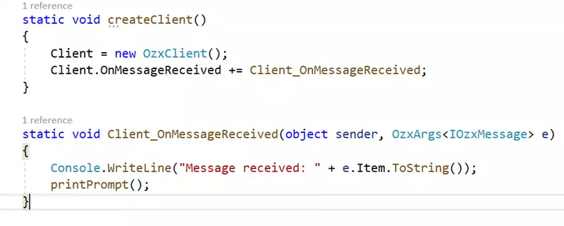 How to receive an SMS text message using C#